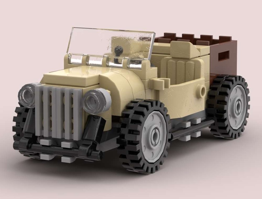 Lego John Thunder car