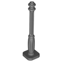 Lamp Post 2 x 2 x 7 with 6 Base Flutes