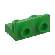Lego Bracket 1 x 2 - 1 x 2 Inverted / Bright Green