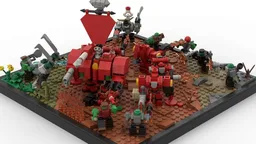 Warhammer 40k diorama