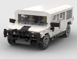 White Hummer H1