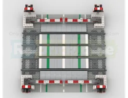 UK Double Track Full Barrier Level Crossing