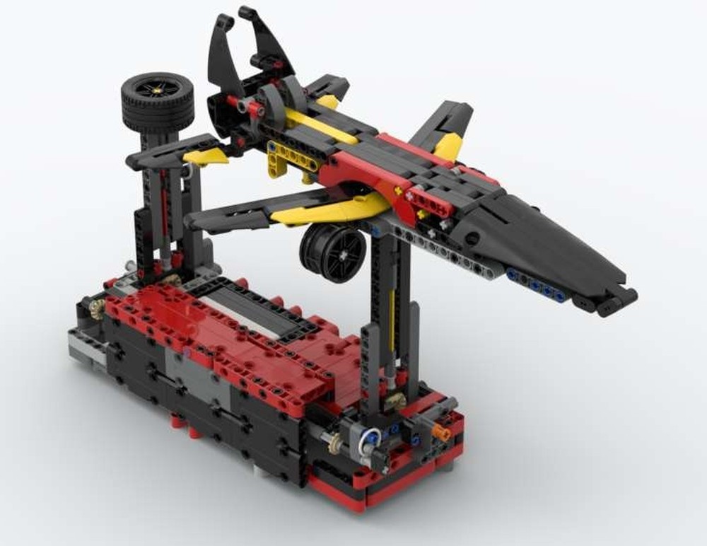Lego Flight Simulator with Joystick Control (42151 + 42213)