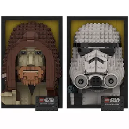Star Wars 3D Frames - ObiWan Kenobi & Stoormtrooper