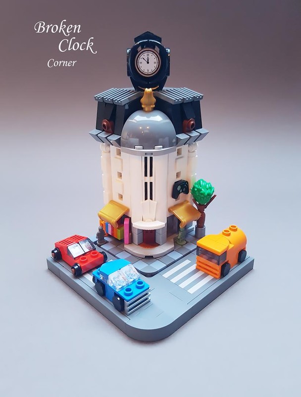 Lego Broken Clock Corner