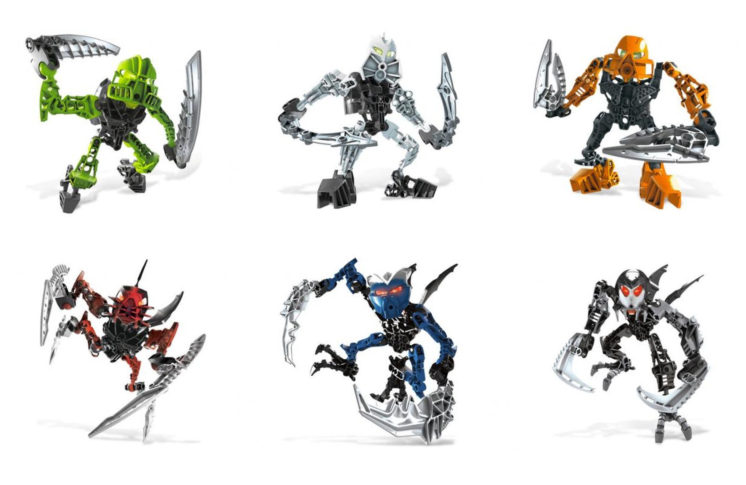 Lego Matoran of Light Collection