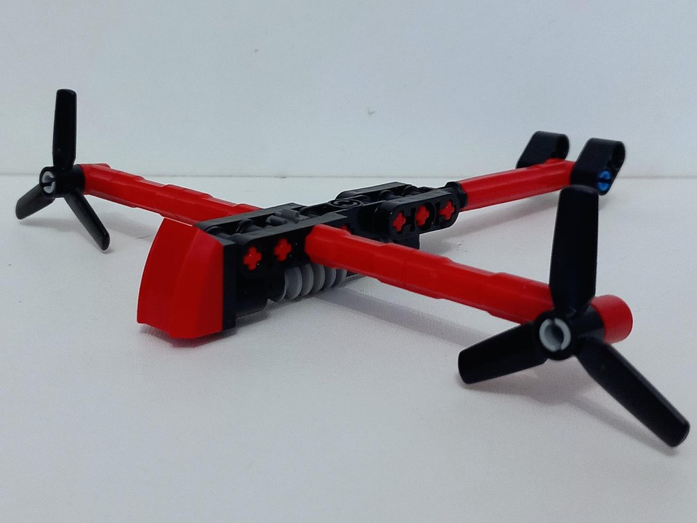 Lego Micro tiltrotor. Микро-конвертоплан