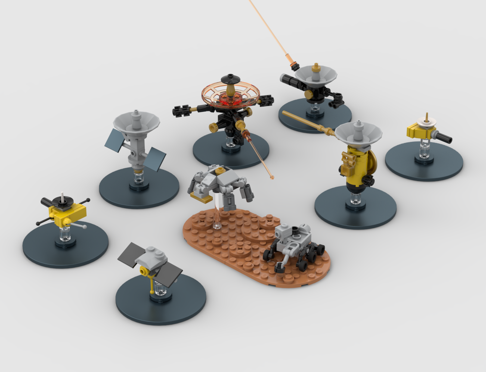 Lego NASA JPL Planetary Mission Collection 1:110 v2.1