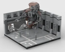 Display for set 75381 - Droideka