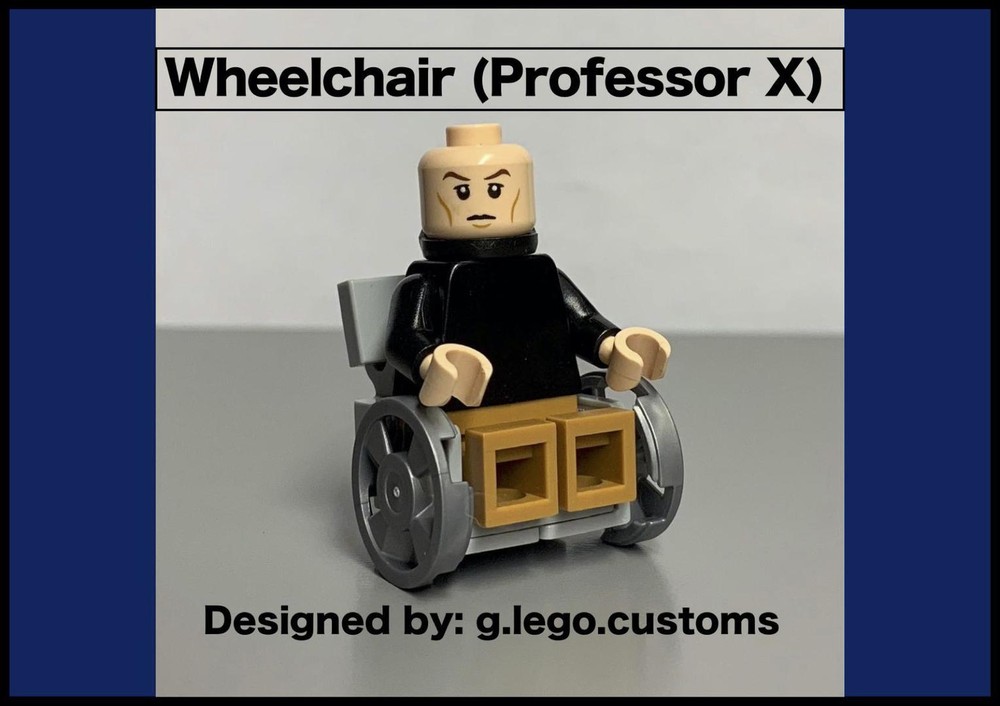 Lego Wheelchair (Professor X)
