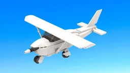 Propeller plane - Cessna 172 Skyhawk