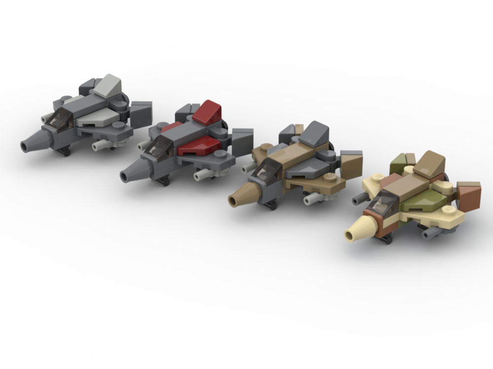 Lego Micro F-16s