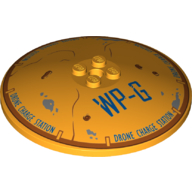 Lego Dish 8 x 8 Inverted [Radar] with WP-G Drone Change System print