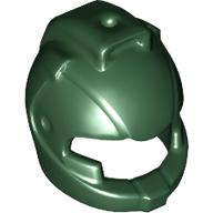 Lego Helmet Space with Air Intakes and Hole on Top / Dark Green