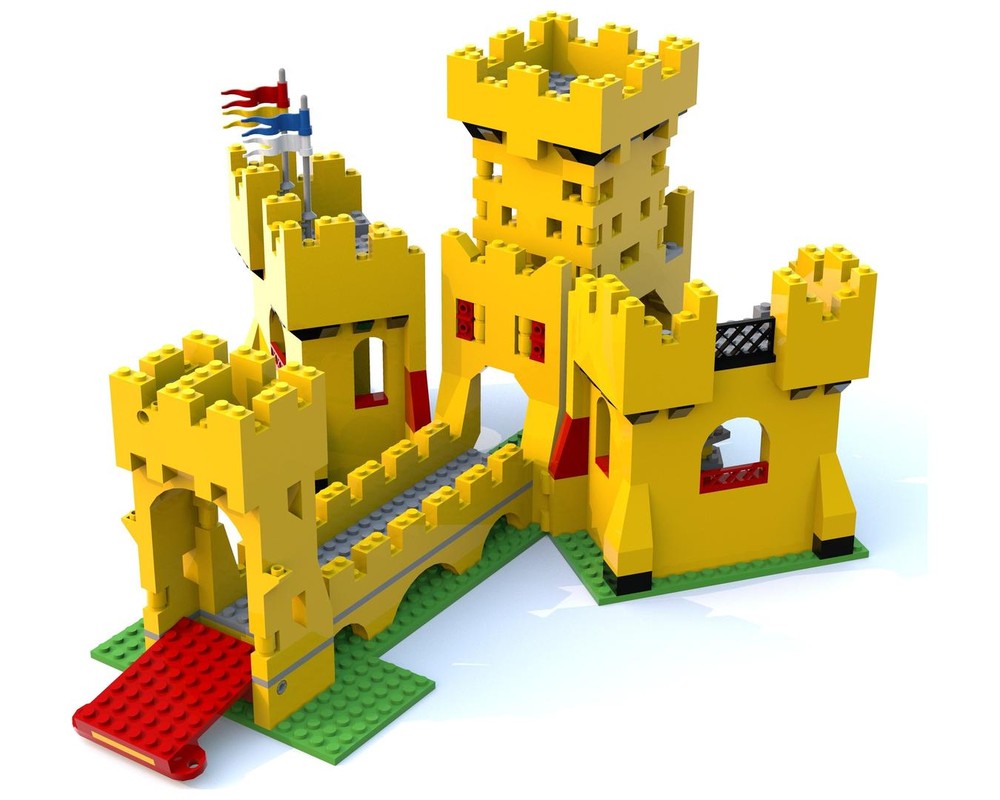Lego 375-2 Classic Yellow Castle MOC #4
