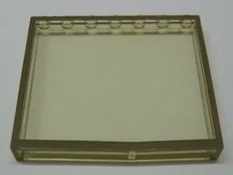 Modulex Window 1 x 7 x 6 with Brown Border Print