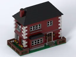 Modular style town villa with interior