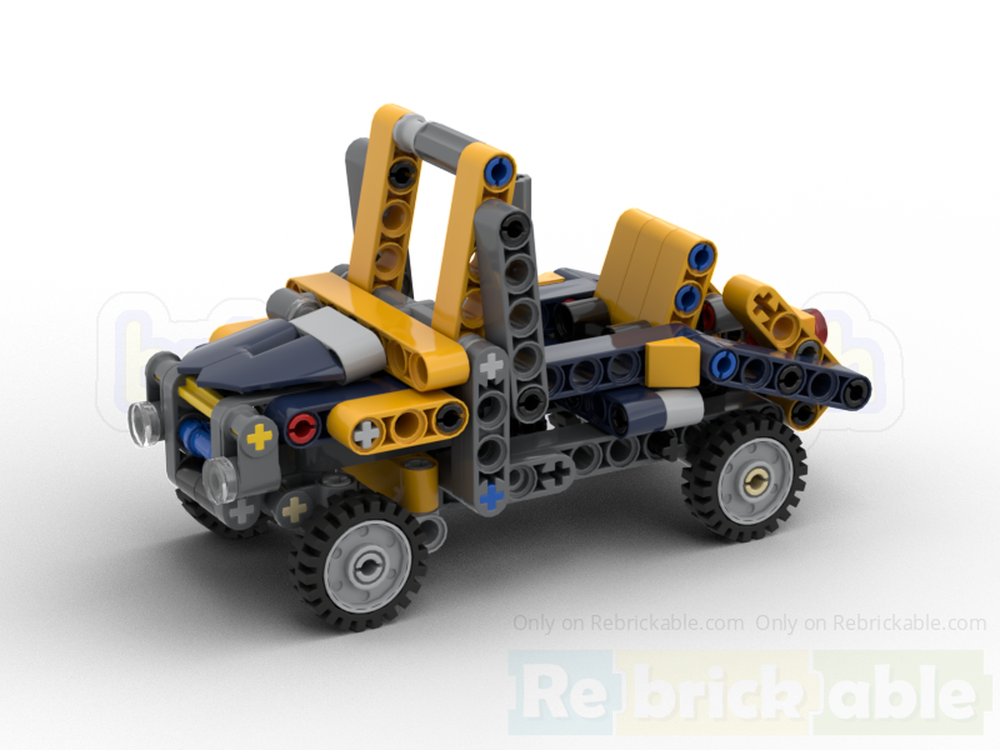 Lego 4x4 Small Offroader (42147 Dump Truck Alternate)