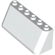 Windscreen 2 x 6 x 2, Wide Top / White