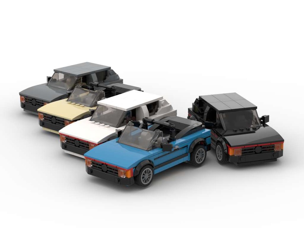 Lego People's Car Rabbit / Golf - Set of Five Colors