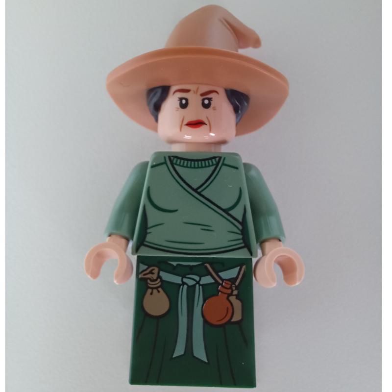Lego Witch, Sand Green and Dark Green Robes