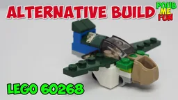 60268 - Monster Face Cargo Plane - Alternate Build with tutorial