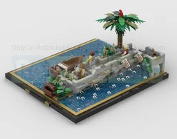Marine Harbor Panorama Full Modul