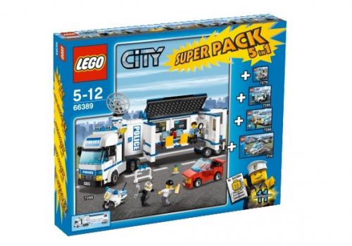 Lego City Super Pack 5 in 1