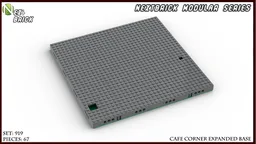 NEXTBrick System Modular Cafe Corner