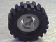 Wheel with Split Axle Hole with Black Tire 30 x 10.5 Offset Tread (3482 / 2346) / Light Gray