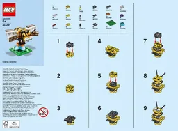 Monthly Mini Model Build Set - 2016 04 April, Bee polybag