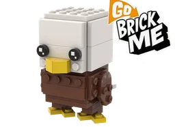 GoBrickMe American Bald Eagle