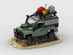 Display for set 10317 - Land Rover Classic Defender 90