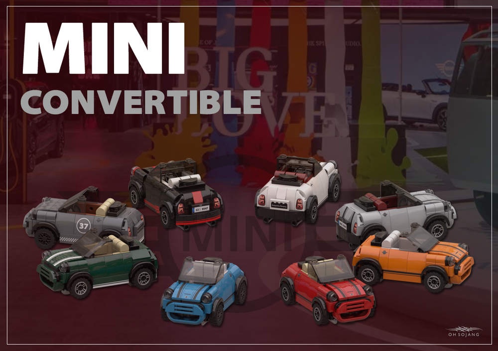 Lego Black_MINI Cooper Convertible V2