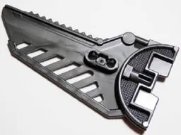 Large Figure Shield / Weapon with Half 'H'