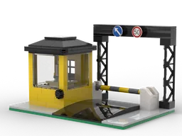 Modular toll booth