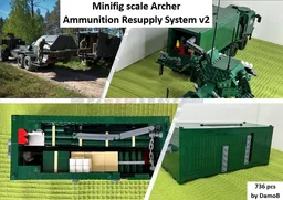 BAE Bofors Archer Ammunition Resupply System (ARS)
