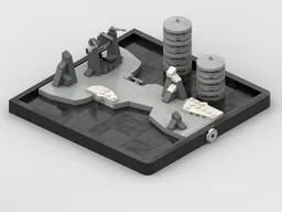 Battle of Mygeeto Diorama (Battlefront II 2005)