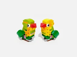 Smaller Valentine Lovebirds