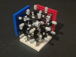 Hinged cube