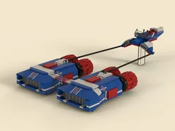 MARK IV Flat-Twin Turbojet -style podracer