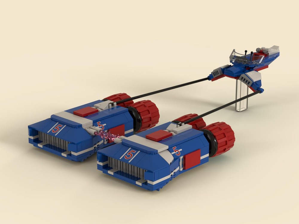 Lego MARK IV Flat-Twin Turbojet -style podracer