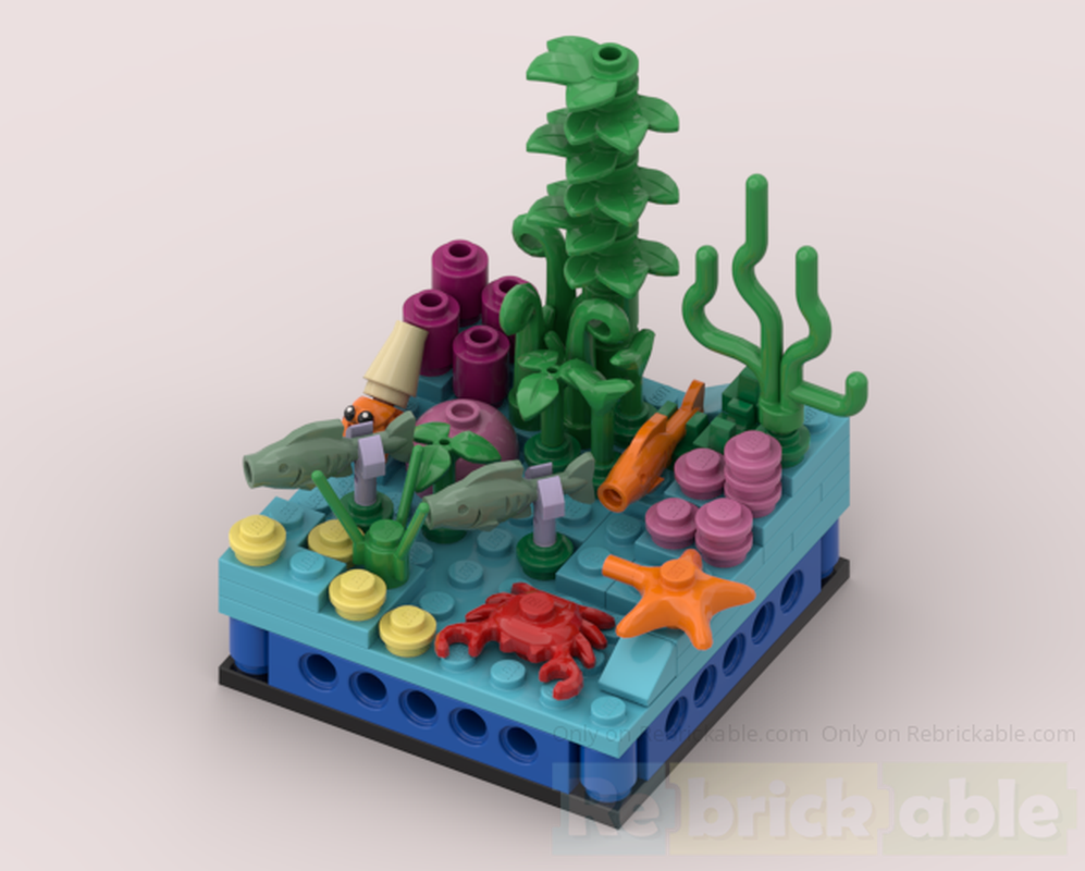 Lego Mini Biome (Sea Bed)