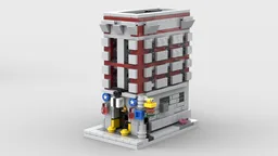 Mini 75827 Ghost Busters Firehouse
