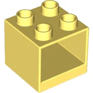Duplo Cabinet 2 x 2 x 1.5 / Bright Light Yellow