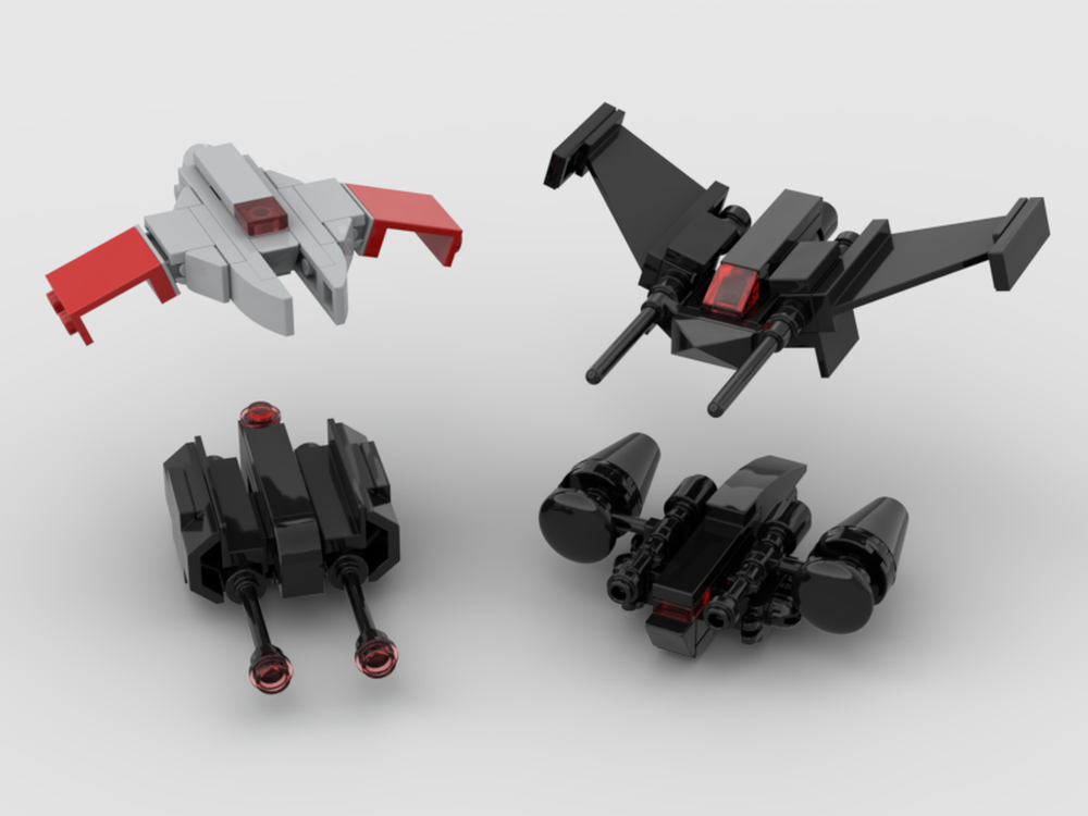 Lego Mini-Sized Capital Ships - Batch 1