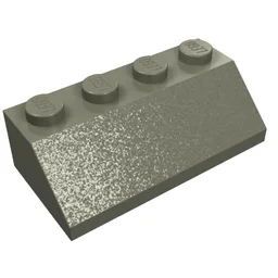 Brick Sloped 45° 2 x 4 / Dark Gray
