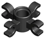 Technic Pin Connector Round with 4 Clips