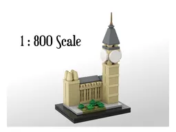 Big Ben (Elizabeth Tower) 1:800 Scale