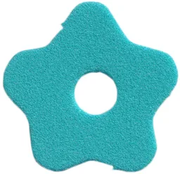 Scala Foam For Set 3148-1, Flower 5 Petals / Light Turquoise